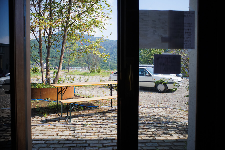 haluta ( ハルタ ) 上田のパン工房からの景色